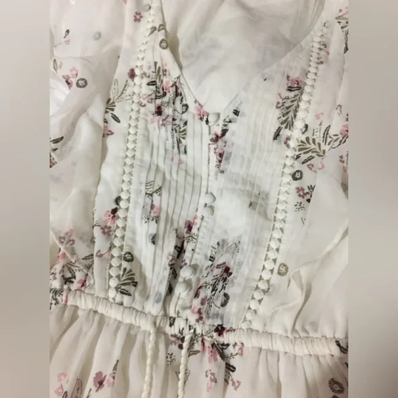 Abercrombie & Fitch summer sleeveless festival party wedding boho lace dress ๐ - Picture 3 of 7